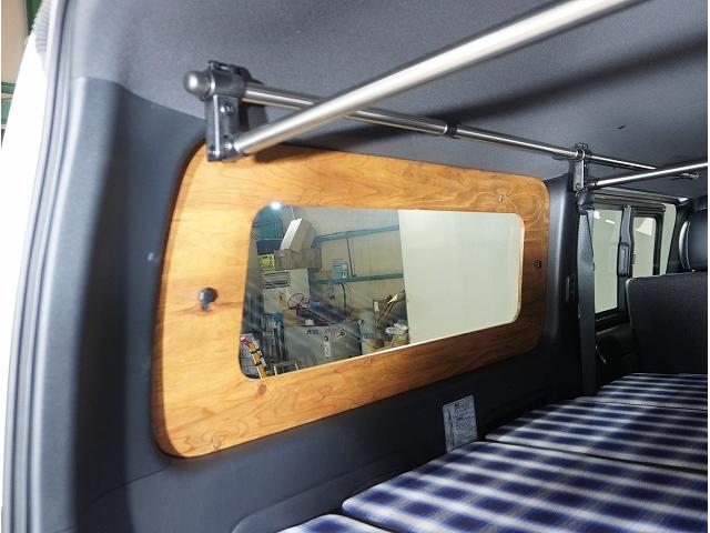 ハイエースバン スーパーGL ダークプライムII パノラミックビューモニター・デジミラ・寒冷地仕様・ナイトロパワーH12ショットガン16インチ・ESSEXフロントバンパーガード・ALPINE BIGX Fモニター・ドライブレコーダー・ベッドキット(76枚目)