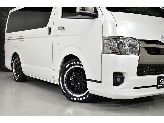 ハイエースバン スーパーGL ダークプライムII 両側電動パワースライドドア・パノラミックビューモニター・デジミラ・ESSEX ENCB-17ブラック・FスポイラーVer4・2インチLD・シートカバー・ベットキット・Panasonicナビ・ETC(8枚目)