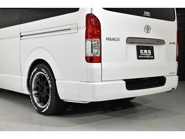 ハイエースバン スーパーGL ダークプライムII 両側電動パワースライドドア・パノラミックビューモニター・デジミラ・ESSEX ENCB-17ブラック・FスポイラーVer4・2インチLD・シートカバー・ベットキット・Panasonicナビ・ETC(26枚目)