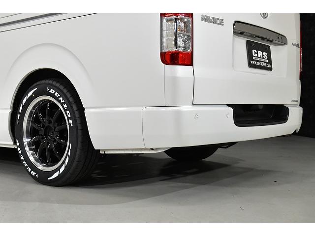 ハイエースバン スーパーGL ダークプライムII 両側電動パワースライドドア・パノラミックビューモニター・デジミラ・ESSEX ENCB-17ブラック・FスポイラーVer4・2インチLD・シートカバー・ベットキット・Panasonicナビ・ETC(28枚目)