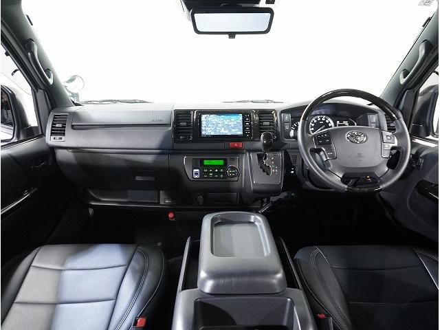 ハイエースバン スーパーGL ダークプライムII 両側電動パワースライドドア・パノラミックビューモニター・デジミラ・ESSEX ENCB-17ブラック・FスポイラーVer4・2インチLD・シートカバー・ベットキット・Panasonicナビ・ETC(55枚目)