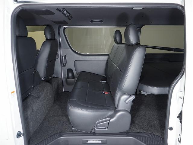 ハイエースバン スーパーGL ダークプライムII 両側電動パワースライドドア・パノラミックビューモニター・デジミラ・ESSEX ENCB-17ブラック・FスポイラーVer4・2インチLD・シートカバー・ベットキット・Panasonicナビ・ETC(60枚目)