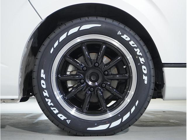 ハイエースバン スーパーGL ダークプライムII 両側電動パワースライドドア・パノラミックビューモニター・デジミラ・ESSEX ENCB-17ブラック・FスポイラーVer4・2インチLD・シートカバー・ベットキット・Panasonicナビ・ETC(65枚目)