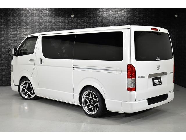 ハイエースバン スーパーGL ダークプライムII LEDヘッドライト/自動防眩インナーミラー/ENCS-18ブラックポリッシュ/フロントスポイラー/ベッドキット/ハイグレードシートカバー/カロッツエリア楽ナビ(22枚目)