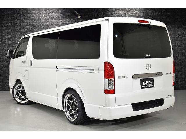 ハイエースバン スーパーGL ダークプライムII LEDヘッドライト/自動防眩インナーミラー/ENCS-18ブラックポリッシュ/フロントスポイラー/ベッドキット/ハイグレードシートカバー/カロッツエリア楽ナビ(23枚目)