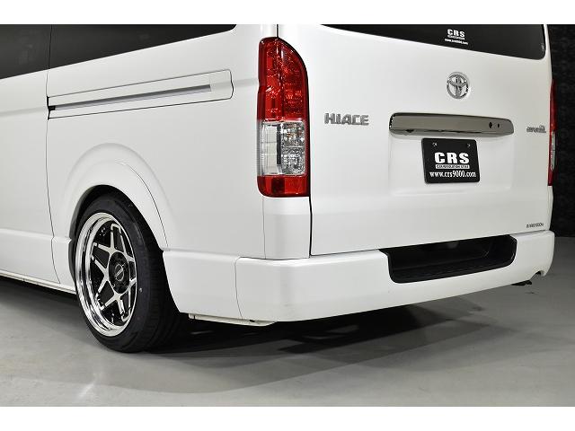 ハイエースバン スーパーGL ダークプライムII LEDヘッドライト/自動防眩インナーミラー/ENCS-18ブラックポリッシュ/フロントスポイラー/ベッドキット/ハイグレードシートカバー/カロッツエリア楽ナビ(25枚目)