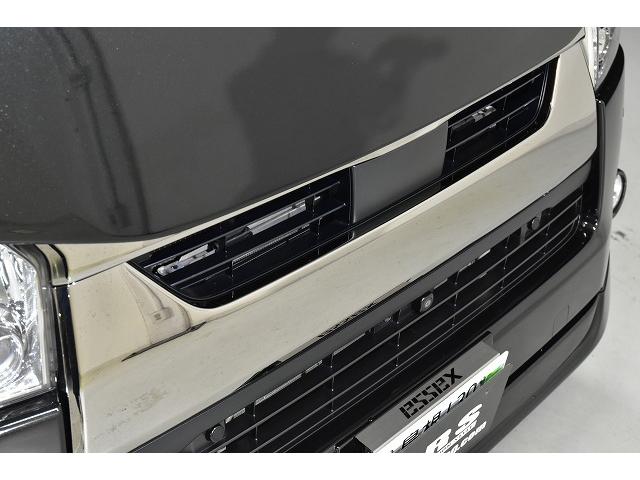 ハイエースバン スーパーGL ダークプライムII パノラミックビューモニター/デジタルインナーミラー/ダイアトーン7インチナビ/ENCB17 ハイパーグロス/フローリング施工/フロントスポイラー/カスタムベットキット(19枚目)