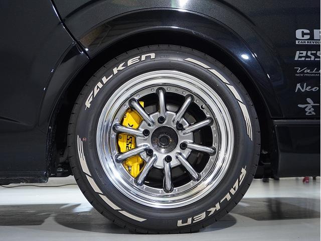 ハイエースバン スーパーGL ダークプライムII パノラミックビューモニター/デジタルインナーミラー/ダイアトーン7インチナビ/ENCB17 ハイパーグロス/フローリング施工/フロントスポイラー/カスタムベットキット(73枚目)