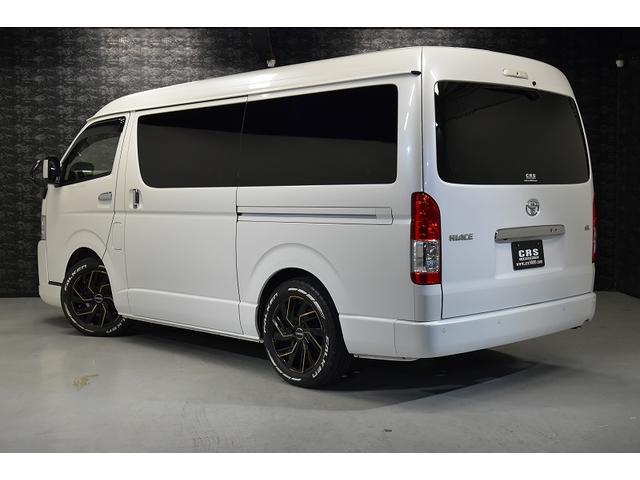 ハイエースワゴン ＧＬ　・キャンピング・ベットキットＶ内装架装車・ＡＬＰＩＮＥ１１インチナビ・ＡＬＰＩＮＥ１０．１インチモニター・ＥＳＳＥＸホイール　ＥＷ－１７・１４段ショック・ＬＥＤヘッドランプ・パワスラ・ＰＶＭ・デジミラ（21枚目）