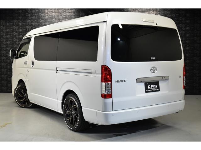 ハイエースワゴン ＧＬ　・キャンピング・ベットキットＶ内装架装車・ＡＬＰＩＮＥ１１インチナビ・ＡＬＰＩＮＥ１０．１インチモニター・ＥＳＳＥＸホイール　ＥＷ－１７・１４段ショック・ＬＥＤヘッドランプ・パワスラ・ＰＶＭ・デジミラ（22枚目）