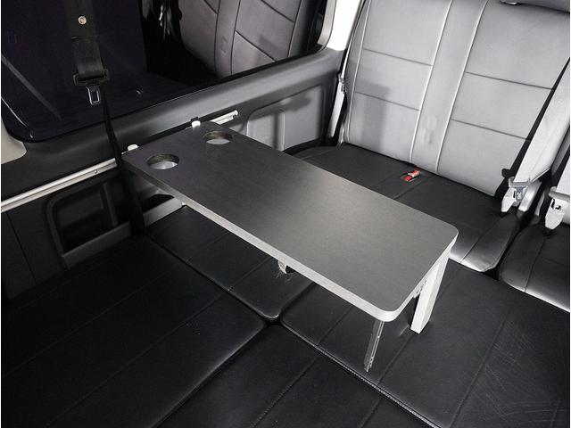 ハイエースワゴン ＧＬ　・キャンピング・ベットキットＶ内装架装車・ＡＬＰＩＮＥ１１インチナビ・ＡＬＰＩＮＥ１０．１インチモニター・ＥＳＳＥＸホイール　ＥＷ－１７・１４段ショック・ＬＥＤヘッドランプ・パワスラ・ＰＶＭ・デジミラ（67枚目）