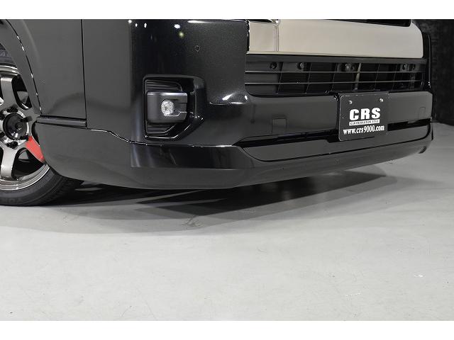 ハイエースバン スーパーGL ダークプライムII パノラミックビューモニター/14段ショックアブソーバー/スタビライザー/天井スピーカー/Aピラースピーカー/2インチローダウン/ボルクレーシング/エンジンルームカバー(22枚目)