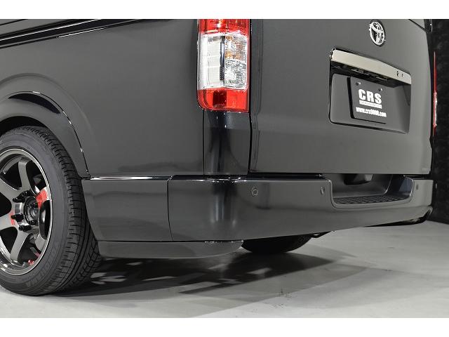 ハイエースバン スーパーGL ダークプライムII パノラミックビューモニター/14段ショックアブソーバー/スタビライザー/天井スピーカー/Aピラースピーカー/2インチローダウン/ボルクレーシング/エンジンルームカバー(27枚目)