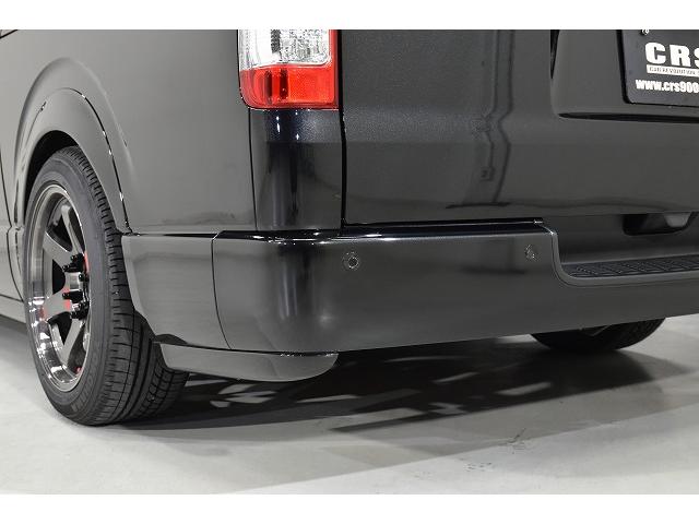 ハイエースバン スーパーGL ダークプライムII パノラミックビューモニター/14段ショックアブソーバー/スタビライザー/天井スピーカー/Aピラースピーカー/2インチローダウン/ボルクレーシング/エンジンルームカバー(34枚目)