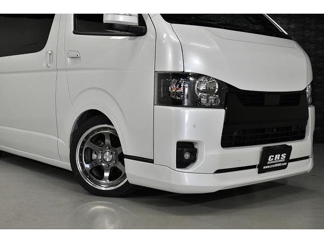 ハイエースバン スーパーＧＬ　ダークプライムＩＩ　フロントスポイラー／ＥＬ－１８ハイパーグロス／ハイグレードシ－トカバー／ＡＬＰＩＮＥ１１インチナビ／アルパイン１２．８インチナビ／フラットベットキット／１４段ショック／ヘッドライトインナーブラック（8枚目）