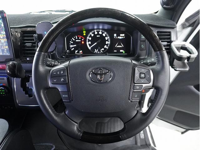 ハイエースバン スーパーＧＬ　ダークプライムＩＩ　フロントスポイラー／ＥＬ－１８ハイパーグロス／ハイグレードシ－トカバー／ＡＬＰＩＮＥ１１インチナビ／アルパイン１２．８インチナビ／フラットベットキット／１４段ショック／ヘッドライトインナーブラック（48枚目）