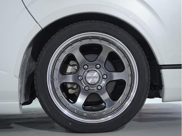 ハイエースバン スーパーＧＬ　ダークプライムＩＩ　フロントスポイラー／ＥＬ－１８ハイパーグロス／ハイグレードシ－トカバー／ＡＬＰＩＮＥ１１インチナビ／アルパイン１２．８インチナビ／フラットベットキット／１４段ショック／ヘッドライトインナーブラック（77枚目）