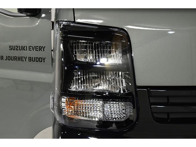 エブリイ Jリミテッド TAC.LUC NIGHTパック/シートカバー前面/専用ベッドキット/リアトリムカバー/床フロアシート/フルフラット/(20枚目)