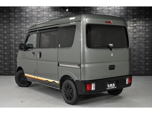 エブリイ Jリミテッド TAC.LUC NIGHTパック/シートカバー前面/専用ベッドキット/リアトリムカバー/床フロアシート/フルフラット/(24枚目)