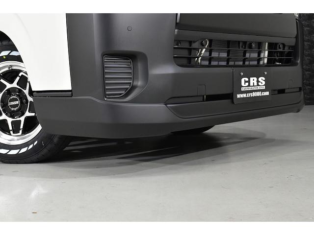 ハイエースバン ロングDX LEDヘッドライト/パノラミックビューモニター/デジタルインナーミラー/イージークローザー/ENCS-16 ブラックポリッシュ/ローダウン/フロントスポイラー/リアウィング/シートカバー(22枚目)