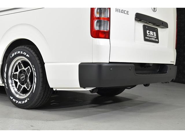 ハイエースバン ロングDX LEDヘッドライト/パノラミックビューモニター/デジタルインナーミラー/イージークローザー/ENCS-16 ブラックポリッシュ/ローダウン/フロントスポイラー/リアウィング/シートカバー(28枚目)