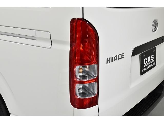 ハイエースバン ロングDX LEDヘッドライト/パノラミックビューモニター/デジタルインナーミラー/イージークローザー/ENCS-16 ブラックポリッシュ/ローダウン/フロントスポイラー/リアウィング/シートカバー(30枚目)