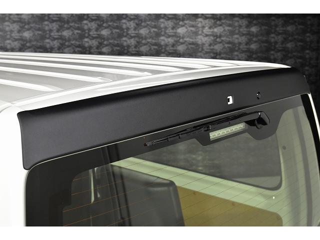 ハイエースバン ロングDX LEDヘッドライト/パノラミックビューモニター/デジタルインナーミラー/イージークローザー/ENCS-16 ブラックポリッシュ/ローダウン/フロントスポイラー/リアウィング/シートカバー(31枚目)