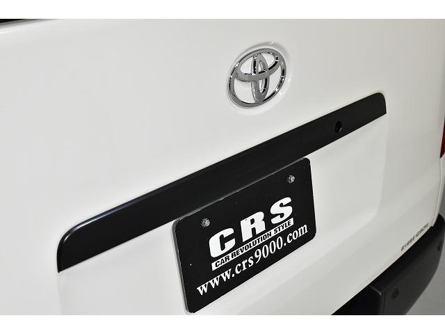 ハイエースバン ロングDX LEDヘッドライト/パノラミックビューモニター/デジタルインナーミラー/イージークローザー/ENCS-16 ブラックポリッシュ/ローダウン/フロントスポイラー/リアウィング/シートカバー(33枚目)