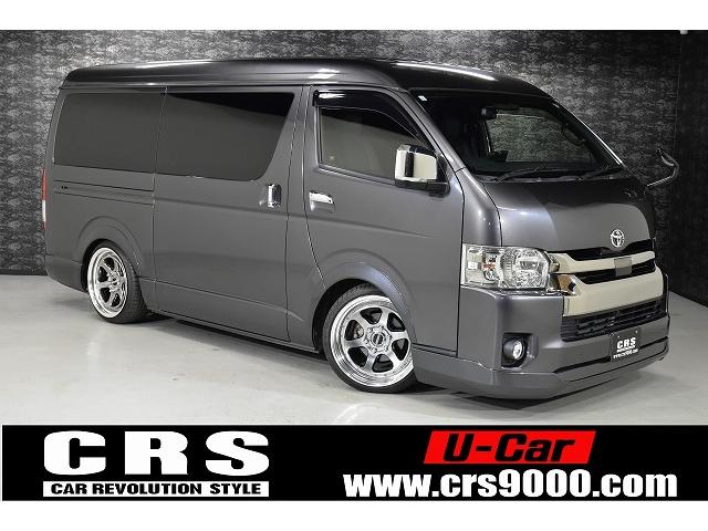 ハイエースバン スーパーGL ダークプライムII トヨタセーフティセンス/両側パワースライドドア/オートハイビーム/EL-19ハイパーグロス/フロントスポイラー/フラットベット/シートカバー/3インチローダウン(2枚目)