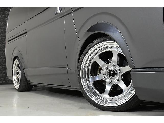 ハイエースバン スーパーGL ダークプライムII トヨタセーフティセンス/両側パワースライドドア/オートハイビーム/EL-19ハイパーグロス/フロントスポイラー/フラットベット/シートカバー/3インチローダウン(13枚目)