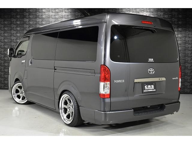 ハイエースバン スーパーGL ダークプライムII トヨタセーフティセンス/両側パワースライドドア/オートハイビーム/EL-19ハイパーグロス/フロントスポイラー/フラットベット/シートカバー/3インチローダウン(24枚目)
