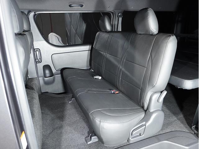 ハイエースバン スーパーGL ダークプライムII トヨタセーフティセンス/両側パワースライドドア/オートハイビーム/EL-19ハイパーグロス/フロントスポイラー/フラットベット/シートカバー/3インチローダウン(59枚目)