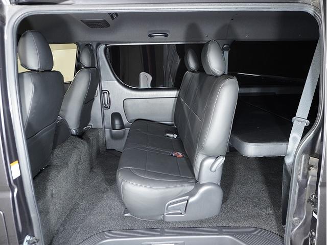 ハイエースバン スーパーGL ダークプライムII トヨタセーフティセンス/両側パワースライドドア/オートハイビーム/EL-19ハイパーグロス/フロントスポイラー/フラットベット/シートカバー/3インチローダウン(60枚目)