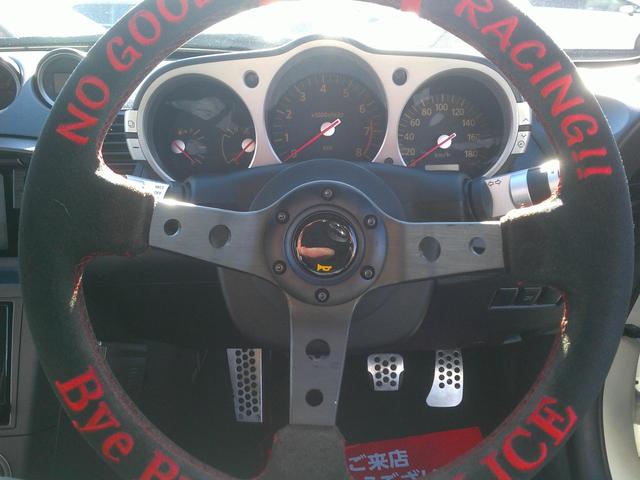 フェアレディZ ベースグレード フルエアロ/ファイナルコネクション車高調/アッパーアーム/マフラー/18インチアルミ/LSD/社外テール/ナビテレビ/ETC/バックカメラ/ブリットフルバケ/シフト・サイドブレーキ加工/バックモニター(20枚目)