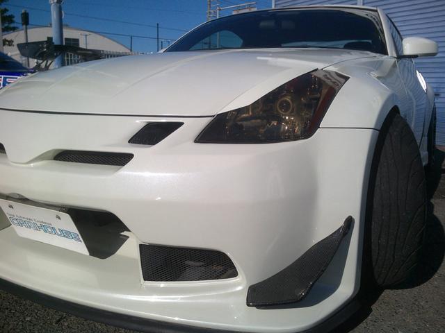 フェアレディZ ベースグレード フルエアロ/ファイナルコネクション車高調/アッパーアーム/マフラー/18インチアルミ/LSD/社外テール/ナビテレビ/ETC/バックカメラ/ブリットフルバケ/シフト・サイドブレーキ加工/バックモニター(34枚目)