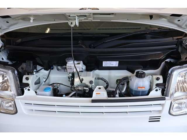 ミニキャブバン Ｍ　雹害車両　フロントパワーウィンドウ　助手席エアバック　キーレスキー　ＡＣ　両側スライド　エコモード　ＡＳＣ　ＰＳ　運転席エアバック　パーキングセンサー　ＡＢＳ　デュアルブレーキサポート（18枚目）