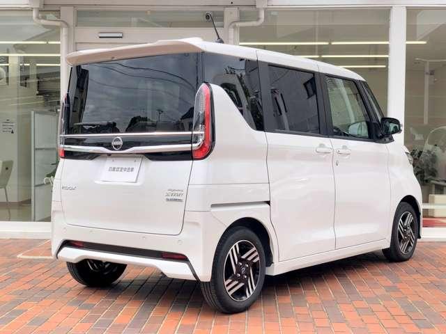 ルークス 660 ハイウェイスターX ☆元社有車☆衝突被害軽減ブレーキ☆踏み間違い防止装置☆左側オートスライドドア☆アラウンドビューモニター☆ドライブレコーダー☆SOSコール☆メモリーナビゲーション(3枚目)