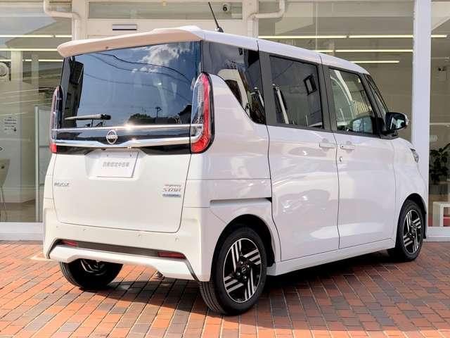 ルークス ハイウェイスター　Ｘ　☆元社有車　☆衝突被害軽減ブレーキ　☆踏み間違い防止装置　☆左側オートスライドドア　☆スマートルームミラー　☆ドライブレコーダー前車内　☆ＳＯＳコール　☆ＬＥＤヘッドライト　☆ＥＴＣ２．０（3枚目）