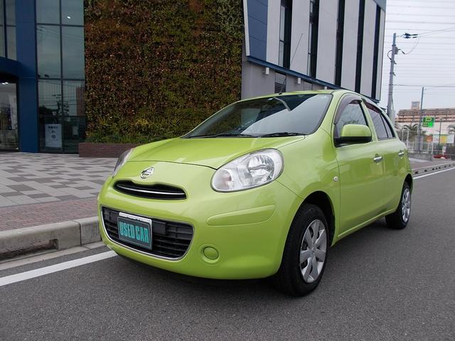 マーチ 日産 １２ｘ ３０ｔｈハピネス 限定車 限定色 テラコッタ 禁煙車 １オーナー車 屋根付車庫保管車 ｅｔｃ インテリジェンシキー アイドリングストップ エンジンプッシュスタート ｕｖカット断熱ガラス ドライブレコーダー 大阪府 １２ｘ ３０ｔｈハピネス