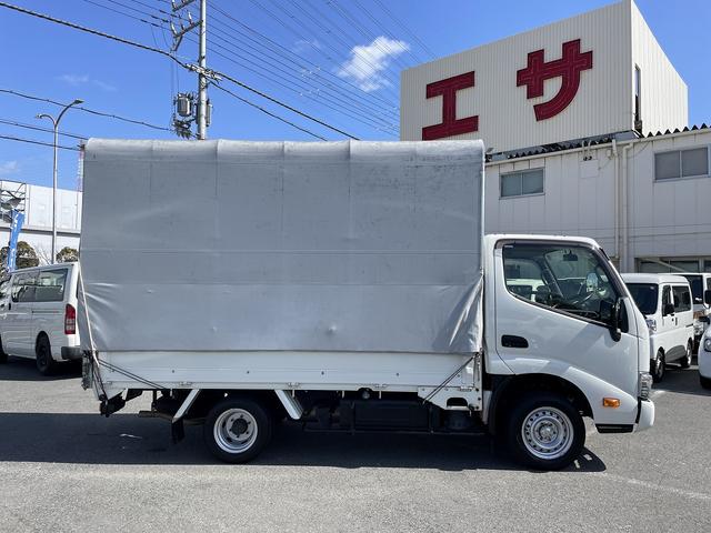 ロングジャストロー　幌付き　ウイング　積載１．４５ｔ　ＡＴ　床面地上高７０ｃｍ　車両総重量３５９５ｋｇ　準中型５ｔ限定免許　１オーナー　後輪Ｗタイヤ　１ナンバー　メモリーナビ　Ｂｌｕｅｔｏｏｔｈ　ナビ連動ドラレコ　ＥＴＣ(4枚目)