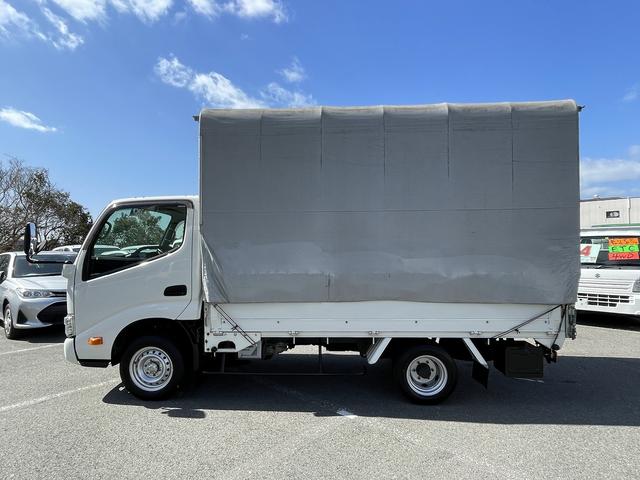 ロングジャストロー　幌付き　ウイング　積載１．４５ｔ　ＡＴ　床面地上高７０ｃｍ　車両総重量３５９５ｋｇ　準中型５ｔ限定免許　１オーナー　後輪Ｗタイヤ　１ナンバー　メモリーナビ　Ｂｌｕｅｔｏｏｔｈ　ナビ連動ドラレコ　ＥＴＣ(8枚目)