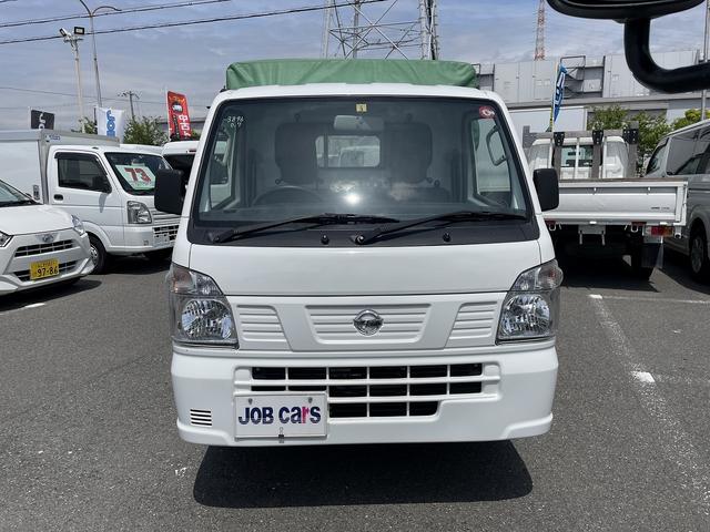 ＮＴ１００クリッパートラック ＤＸ　ワンオーナー車　荷台幌付き　積載０．３５ｔ　事業用登録可　点検記録簿　ＡＴ車　Ｗエアバック　パワステ　ＦＭ／ＡＭラジオ　走行４，６７０ｋｍ（2枚目）