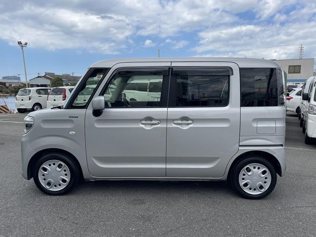スペーシア ハイブリッドＧ　車いす移動車リアシート付　福祉車両　車椅子一基仕様　衝突軽減ブレーキ　車線逸脱警告　ワンオーナー　メモリーナビ　両側スライドドア　オートライト／オートハイビーム　Ｐガラス　点検記録簿　プッシュスタート（8枚目）