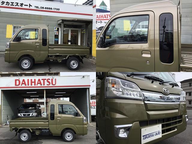 ジャンボ 走行3キロ・4WD・5速MT・デフロック・LEDヘッドライト・LEDフォグ・オートライト・HiLo切替・キーレス・荷台作業灯・荷台チェーン・シートリクライニング(5枚目)