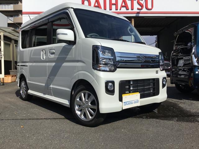 エブリイワゴン PZターボスペシャル 660PZターボスペシャルハイルーフ・届出済未使用車・両側電動ドア・シートヒーター・LEDヘッド・オートエアコン・オートライト(2枚目)