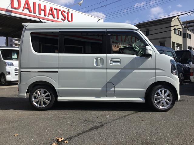 エブリイワゴン PZターボスペシャル 660PZターボスペシャルハイルーフ・届出済未使用車・両側電動ドア・シートヒーター・LEDヘッド・オートエアコン・オートライト(10枚目)