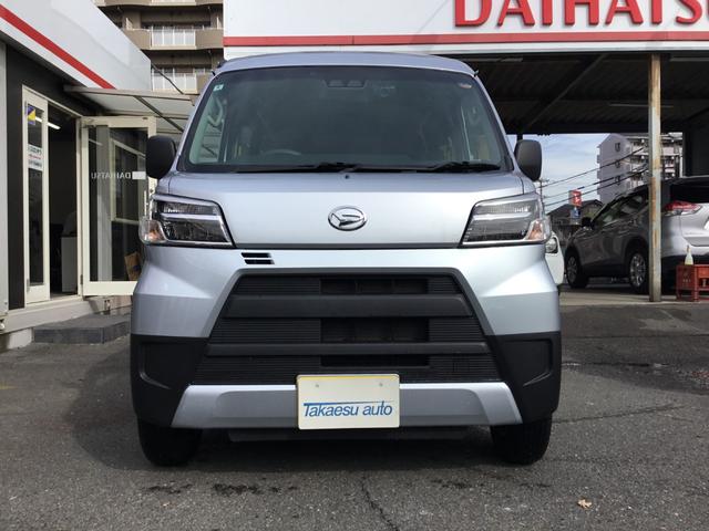 ハイゼットカーゴ DX SAIII 走行28000キロ・純正ナビ、純正ドラレコ・ETC・LEDライト・買取車(2枚目)