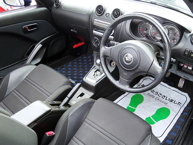 コペン アクティブトップ　ＬＡ４００Ｋ純正シート　純正品１５インチアルミホイール　キーレスエントリー　社外オーディオ　ＡＢＳ　エアバッグ　オープントップ　フォグライト（15枚目）