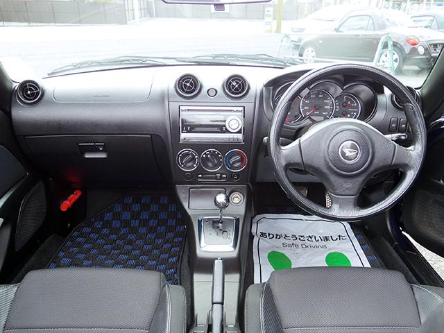 コペン アクティブトップ　ＬＡ４００Ｋ純正シート　純正品１５インチアルミホイール　キーレスエントリー　社外オーディオ　ＡＢＳ　エアバッグ　オープントップ　フォグライト（16枚目）