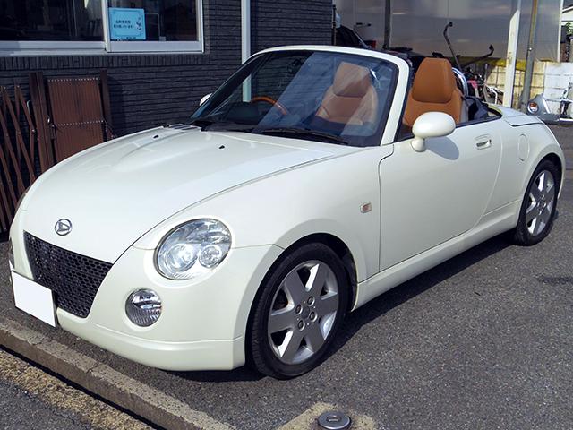 フルオープンで走るコペンってかっこいいですよね！元々かなり高額な車なのでしっかりとした作りになってます！